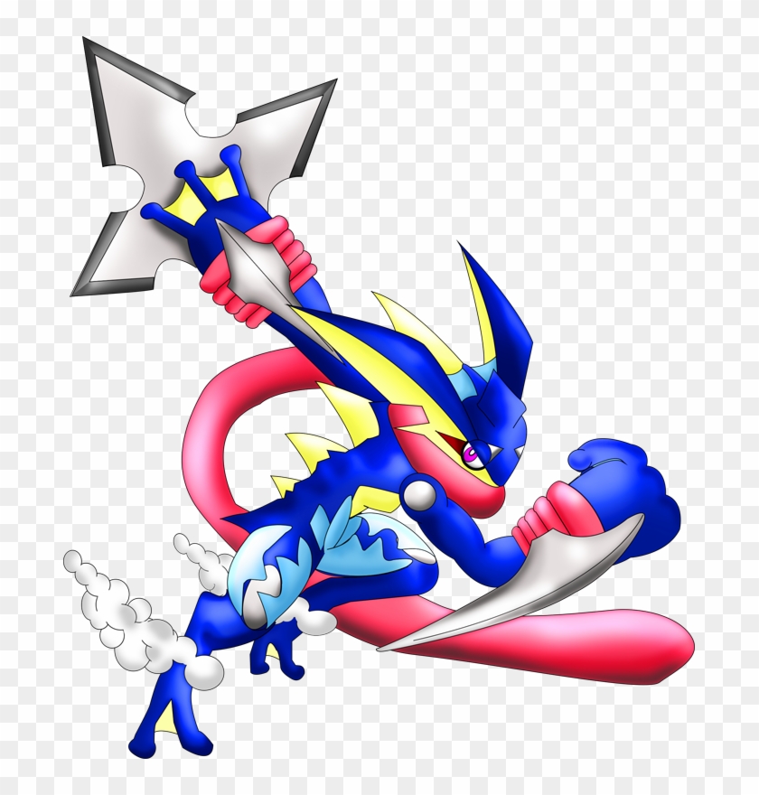 Shiny Mega Greninja Pokédex - Mega Ash Greninja Shiny #1022688