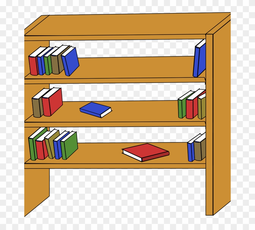 Books On Shelf Clipart Clipart Panda Free Clipart Images - Bookshelf Clipart #1022882