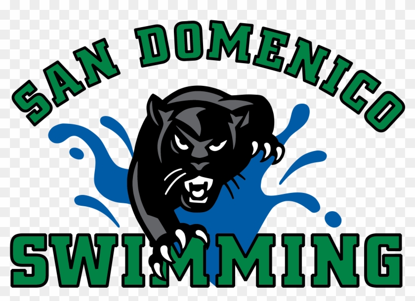 Black Panthers Health Club Jaguar Swimming Logo - Black Panthers Health Club Jaguar Swimming Logo #1022911