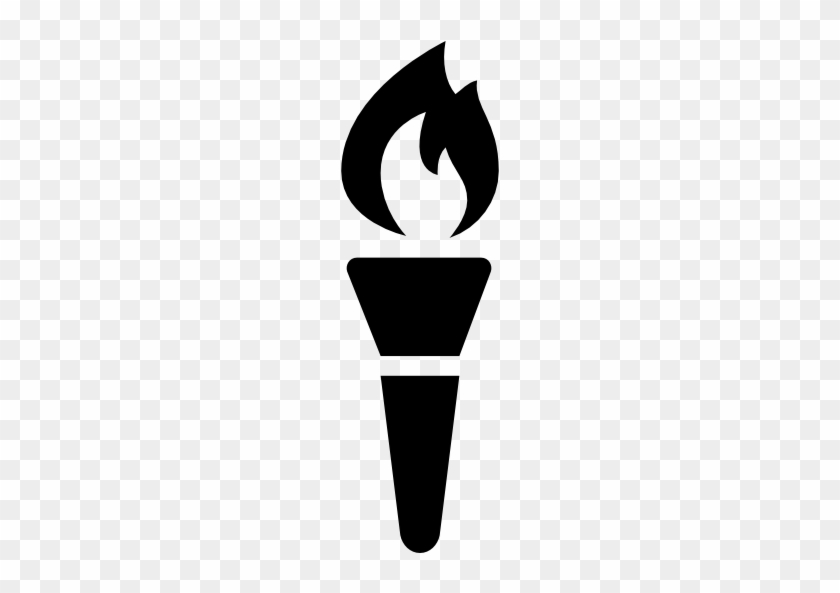 Sports Olympic Torch Icon - Torch Icon #1022910