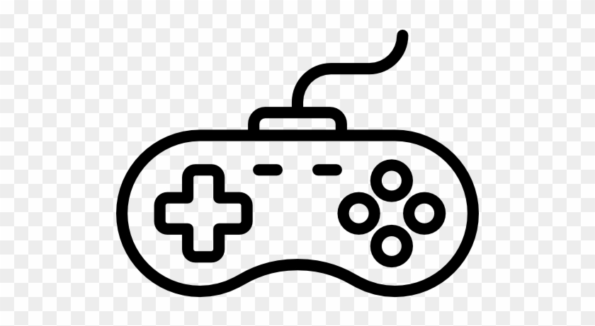 Gamepad Free Icon - Drawn Controller Png #1022998