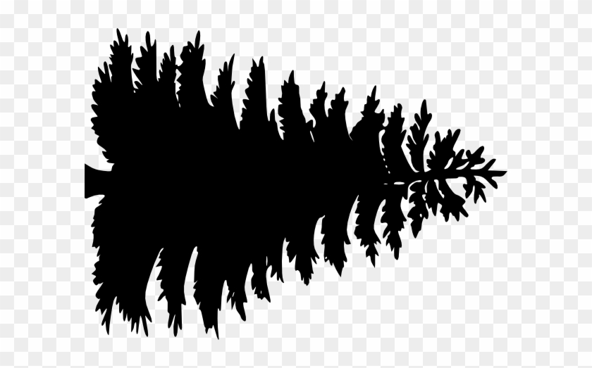 Large Pine Tree Clip Art At Clker Com Vector Clip Art - Christmas Tree Silhouette Vector #1023003