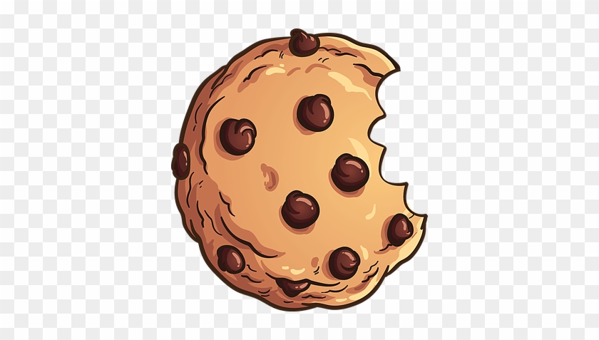Chocolate Chip Cookie Cookie Dough Clip Art - Cookie Dough Clip Art #1023159