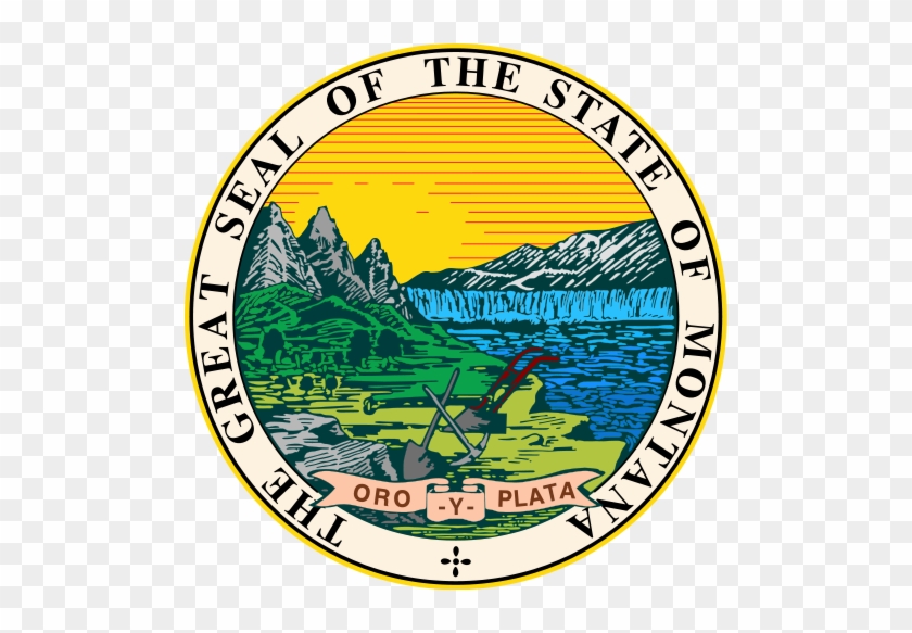Montana State Seal - Great Seal Of Montana #1023184