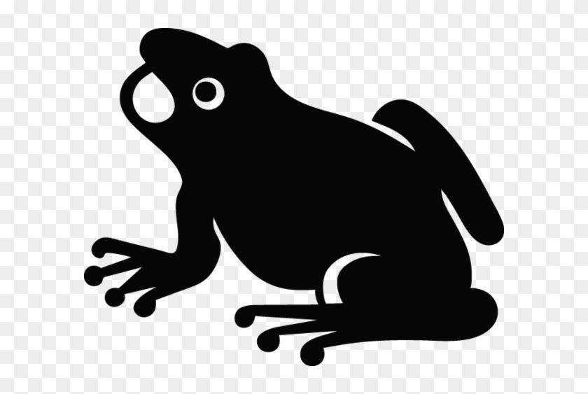 Toad Silhouette - Frog Silhouette #1023209
