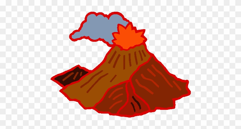 Volcano Clip Art - Volcano Clip Art #1023269