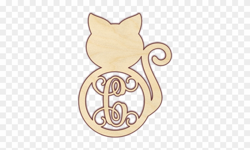 Cat - Monogram #1023343