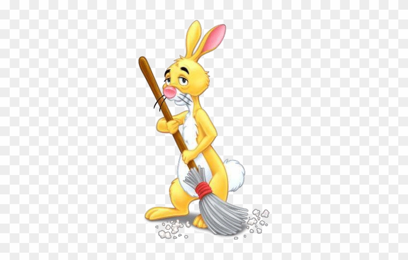 แร็บบิท เป็นกระต่ายที่ขยันมาก 25 ไร่ เขาจะหวงพื้นที่นี้ที่สุด - Rabbit Pooh #1023413