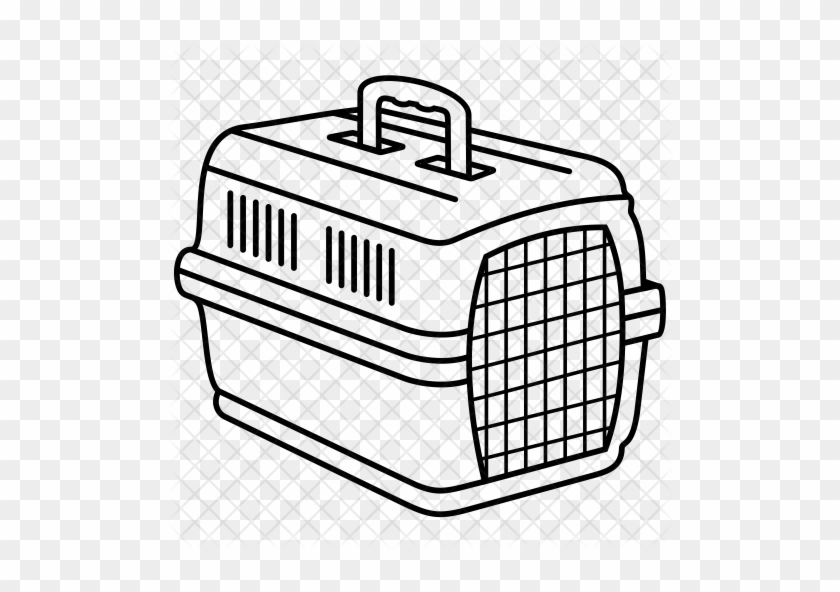 Cat Icon - Cat Carrier Clip Art #1023474