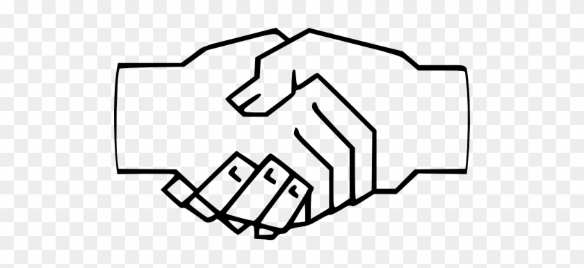 Hand Shake Clip Art Transparent #1023491