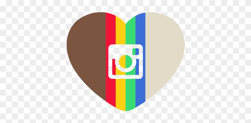 Instagram - Instagram Logo Heart #1023526