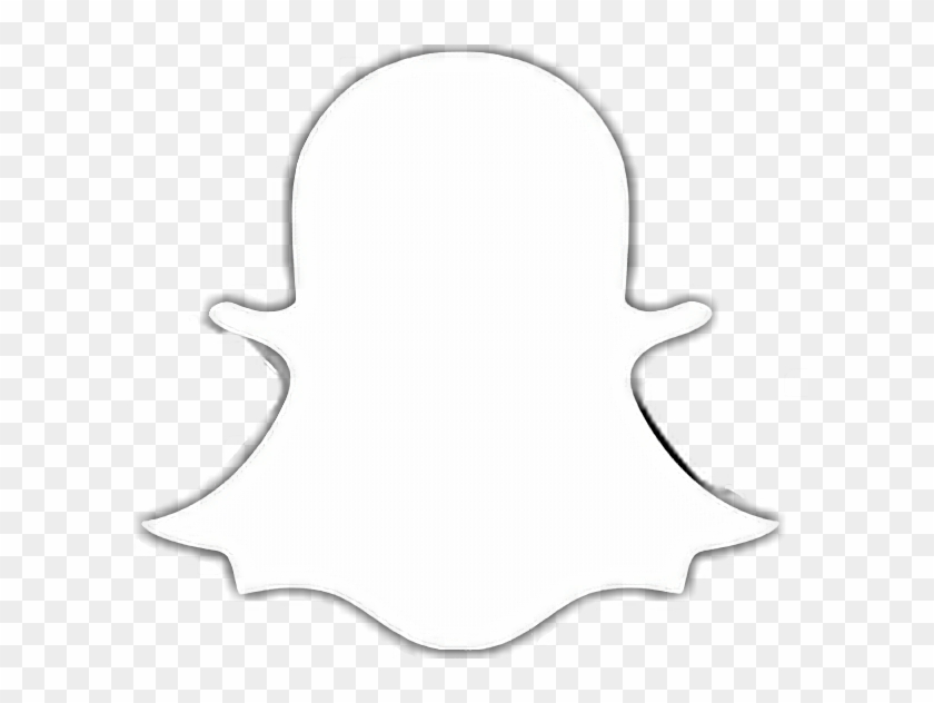 Snapchat Musically Like Facebook Instagram - Snapchat Logo White Transparent #1023533