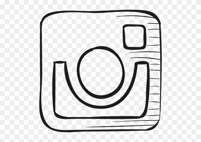 28 Collection Of Instagram Icon Drawing - Logo Instagram Dibujado #1023535