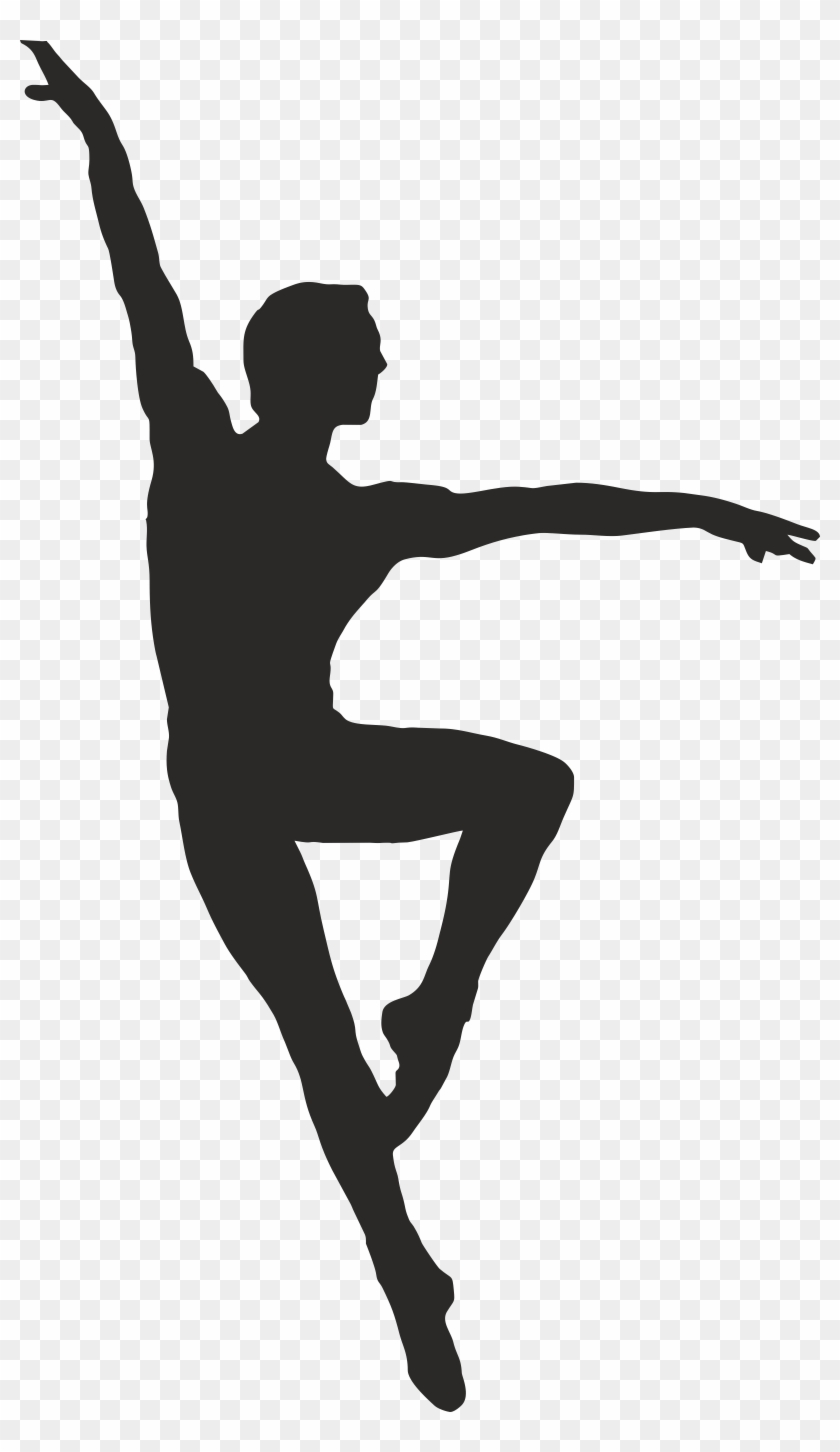 Dancer Png - Male Ballet Dancer Silhouette #1023676