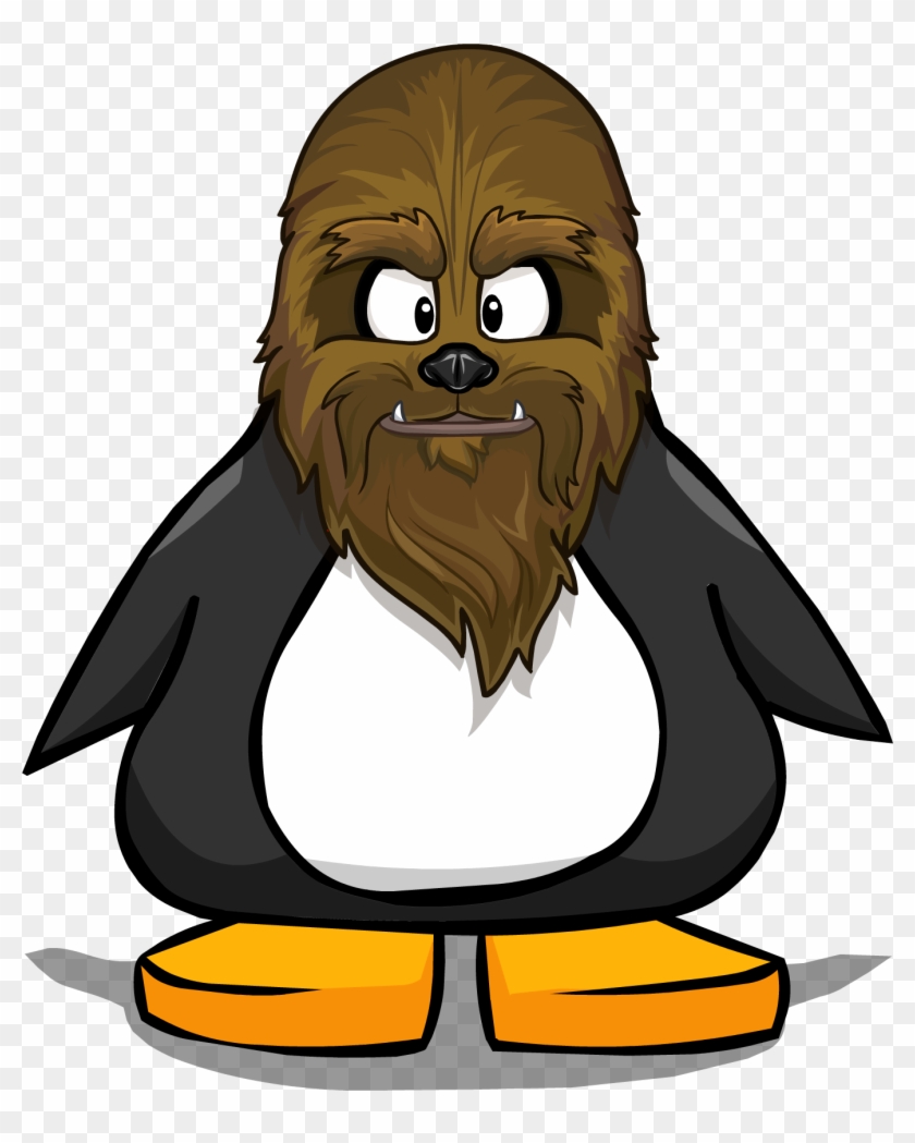 Wookie Mask Pc - Club Penguin Eyelashes - Free Transparent PNG Clipart  Images Download
