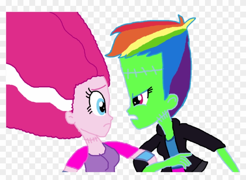 Pinkiedash Frankenstein - Rainbow Dash Flirting With Pinkie Pie By Ktd1993 #1023875