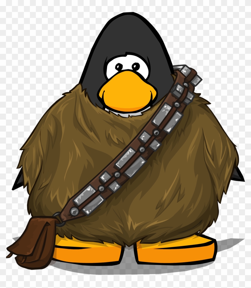 Chewbacca Costume Pc - Club Penguin Horn #1023880