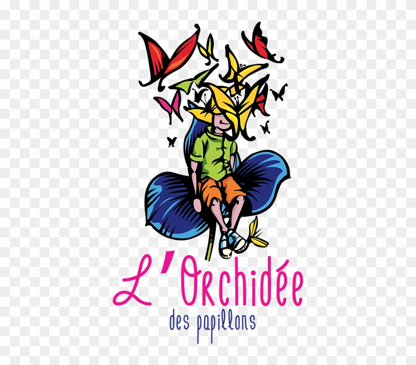 Logo L'orchidée Des Papillons - L’orchidée Des Papillons #1023963