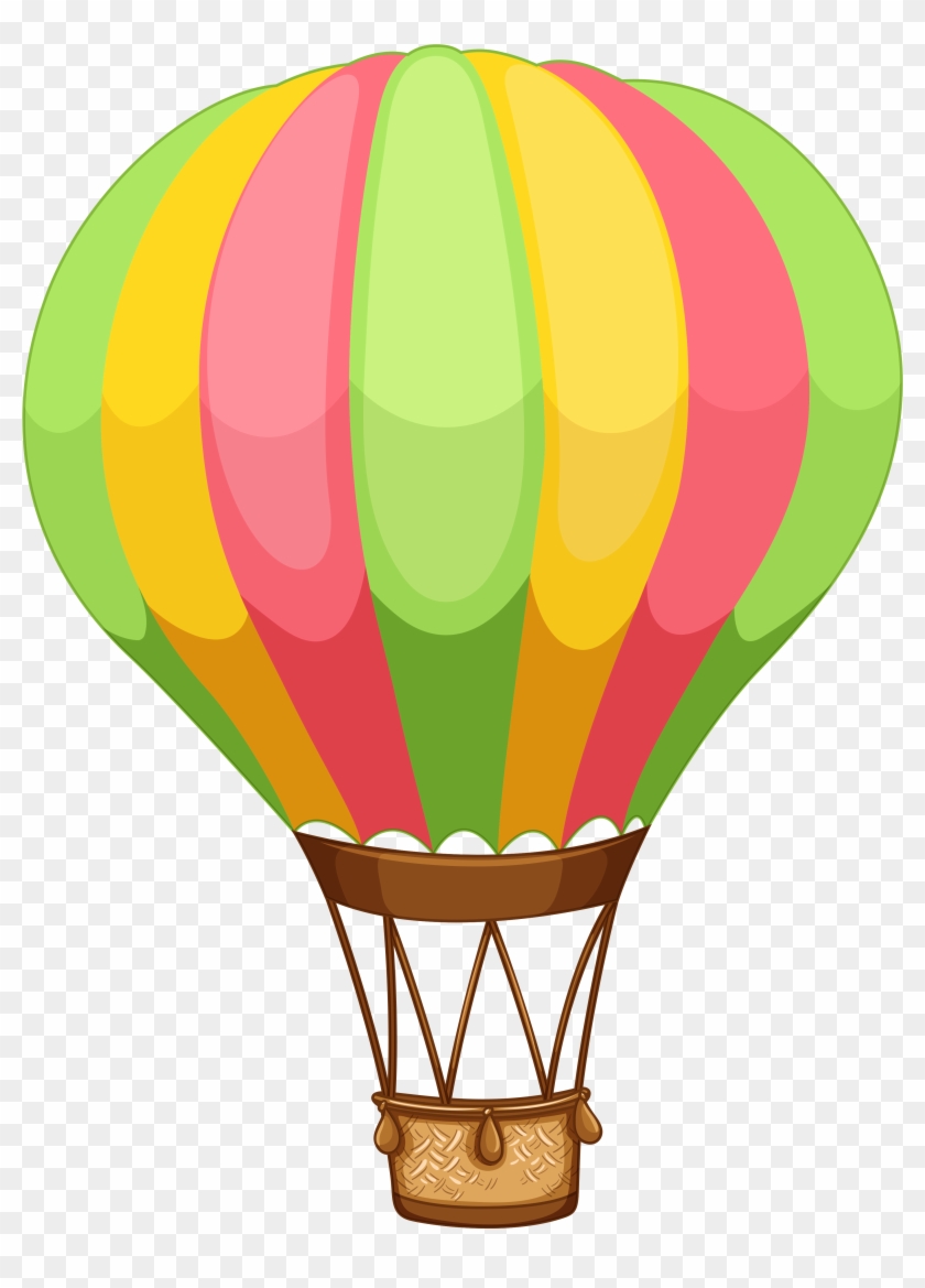 Balon - Hot Air Balloon Cartoon #1023995