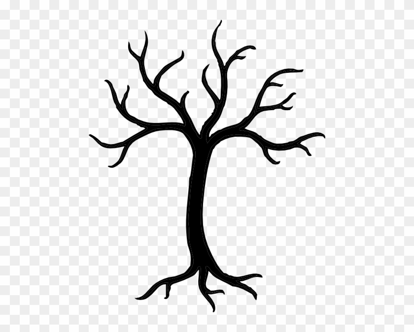 Best Tree Clipart Black And White - Bare Tree Clip Art #1024008