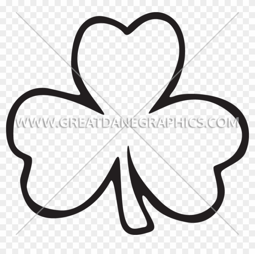 St Patrick's Day Shamrock Coloring #1024015