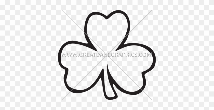 Shamrock - Printable Shamrock Coloring Sheet #1024018