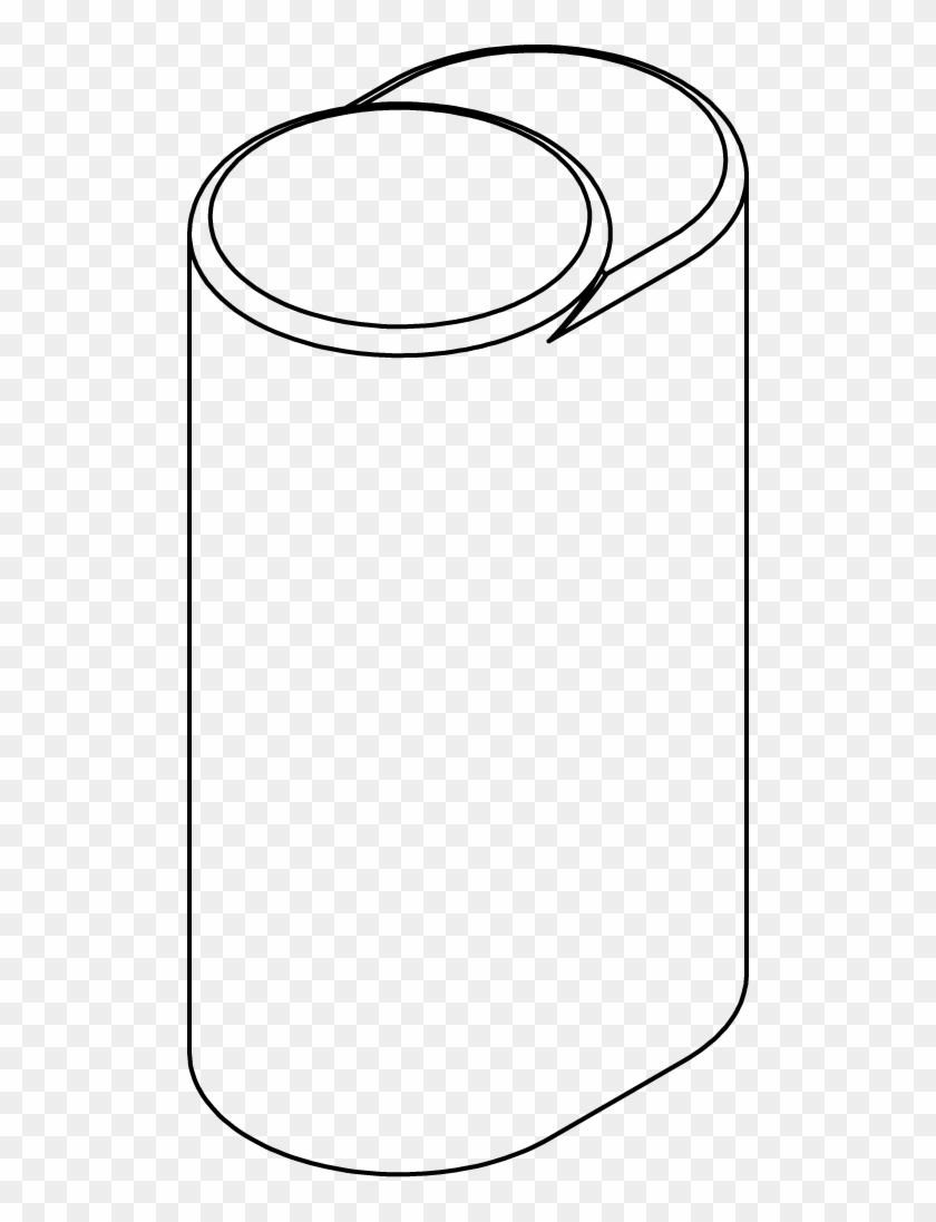 Oval Vertical Storage Tanks - Line Art #1024140