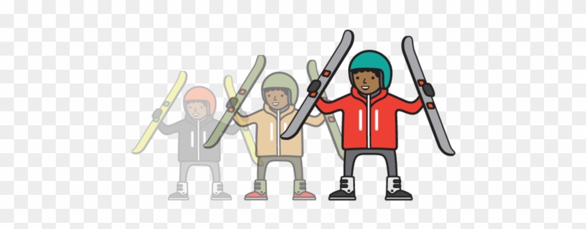 Kids' Half Back Ski Program - Skiis & Biikes #1024246
