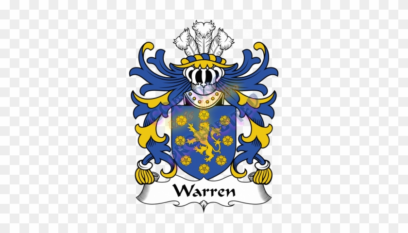 Warren Family Crest - Weaver Coat Of Arms #1024249