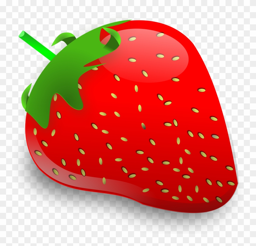 Fruit Clipart, Mango Clipart, Strawberry - Strawberry Fruit Clipart #1024251