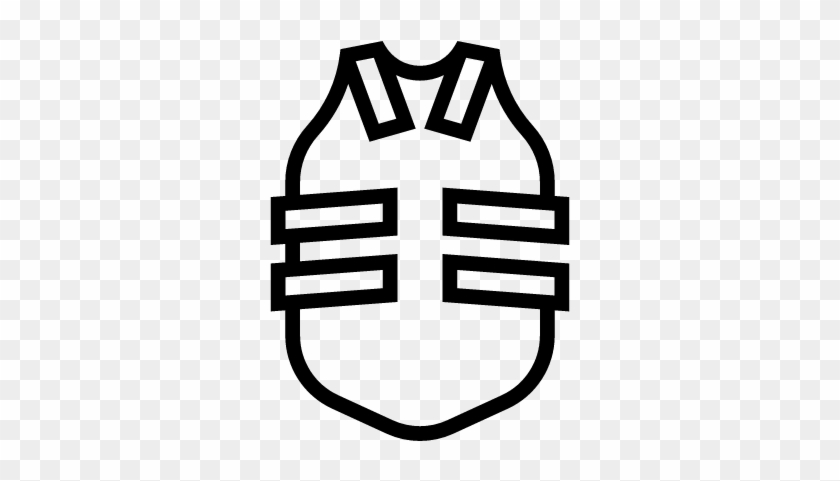 Bulletproof Vest Vector - Bulletproof Vest Vector #1024268