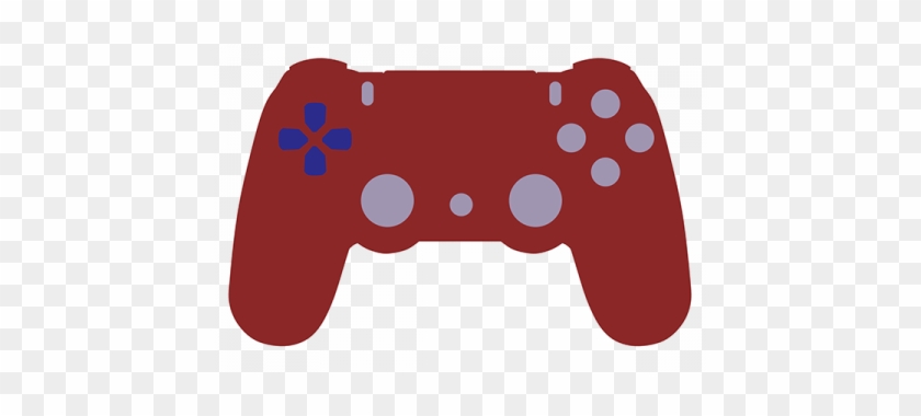 Pin Controller Clip Art - Red Shadow Ps4 Controller #1024294