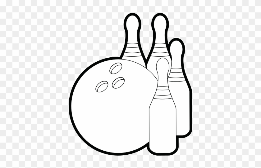 Isolated Bowling Ball And Pin - Skittles (sport) #1024336