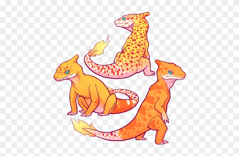 “ Charmeleon Morphs Guess This Means I'm Doing Wartortles - Leopard Gecko Charmander #1024431