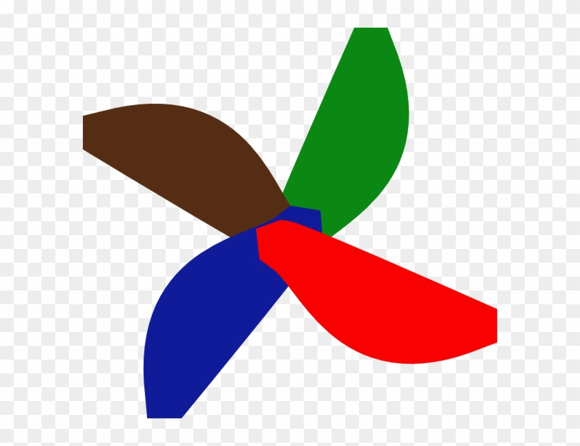 Flower Assign Gilad Colored - Clip Art #1024452