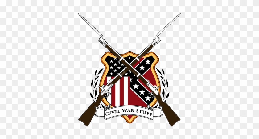 Civil War Flags - Civil War Flags Transparent Gun #1024480