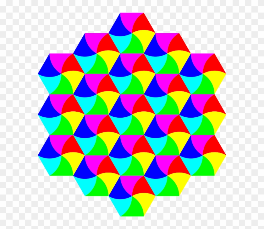 Hexagon Clipart Tessellation - Clip Art #1024542