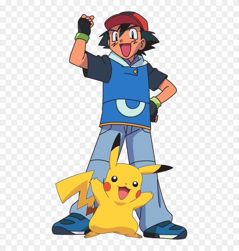 Fear - Ash And Pikachu Standing #1024557