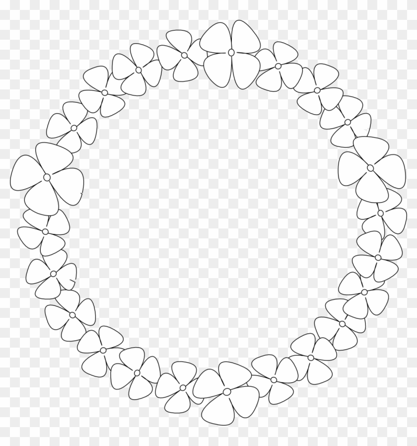 Hydrangea Clip Art - Choker In Bead Design #1024578