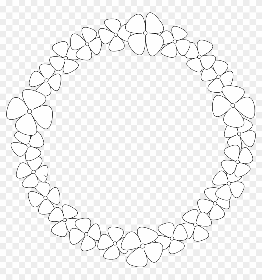 Hydrangea Clip Art - Choker In Bead Design #1024578