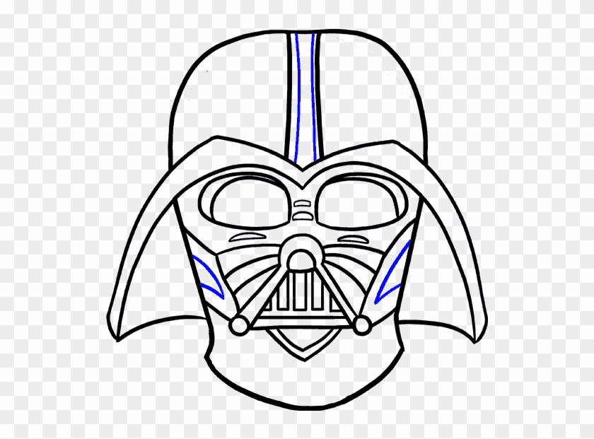 How To Draw Dart Vader - Easy To Draw Darth Vader #1024615
