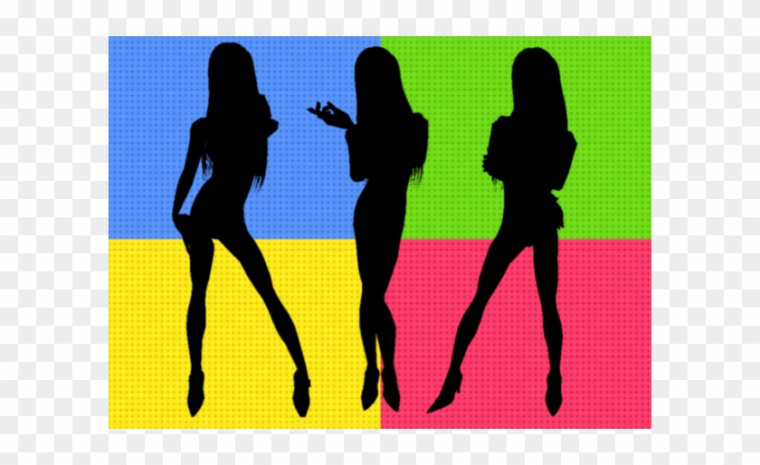 Pop Art Silhouette By Valentinevar On Deviantart - Pop Art Silhouette #1024685