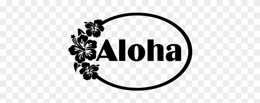 Aloha - Decoration Vinyl Sticker Vinyl Tribal Tattoo Design #1024751