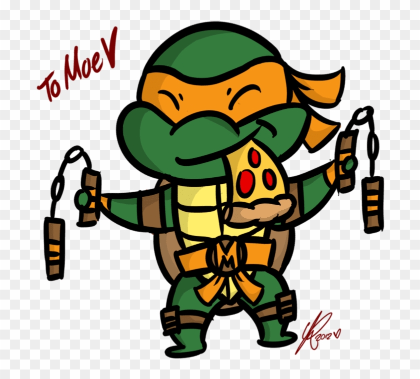 Ninja Turtles Clipart Michael Angelo - Michelangelo Teenage Mutant Ninja Turtles #1024843