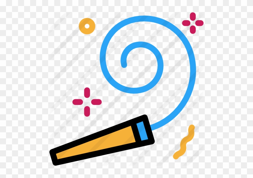 Party Blower - Party Blowers Png Icon #1024918