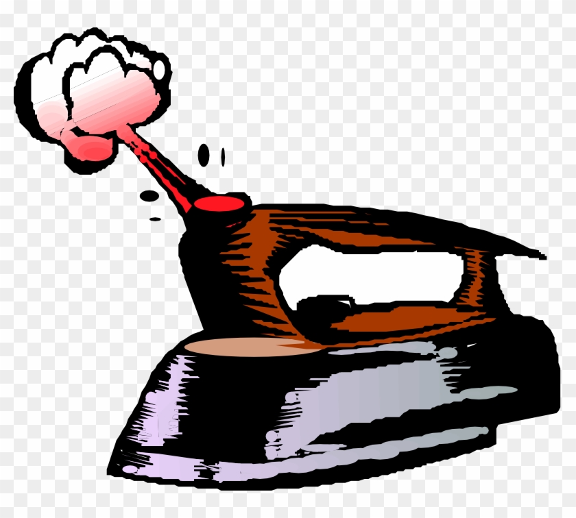 Clipart - Steam Iron - Steam Clip Art #1024955