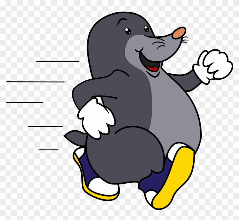 Mole Running By Jdmann79 On Deviantart - Running Mole #1024980