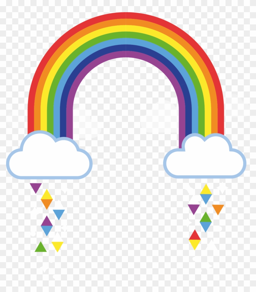 Rainbow Adobe Illustrator Euclidean Vector - Thankyou Teacher Nursery #1025026
