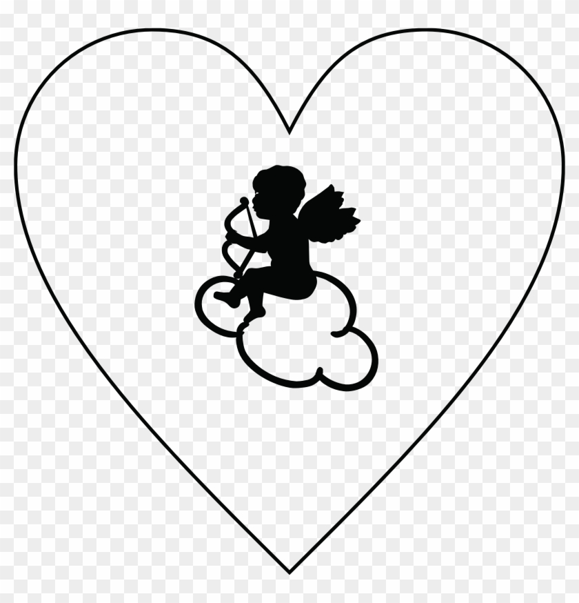 Medium Image - Cloud Heart Clipart #1025041