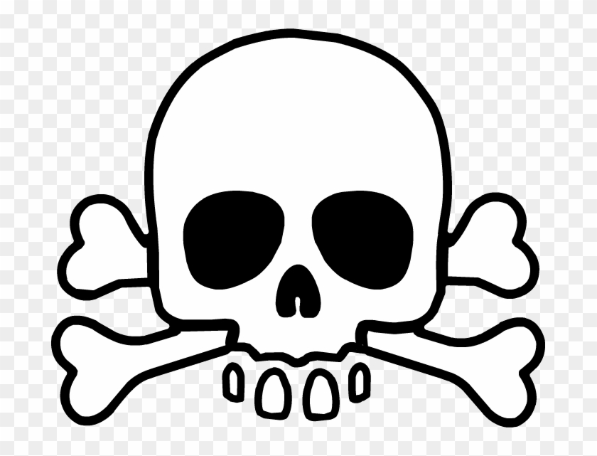 Skull And Cross Bones - Skull And Crossbones Png #1025046